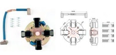 Porta-escova A-130-12V