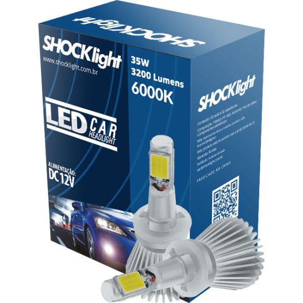 LÂMPADA SUPER LED H27 SHOCKLIGHT