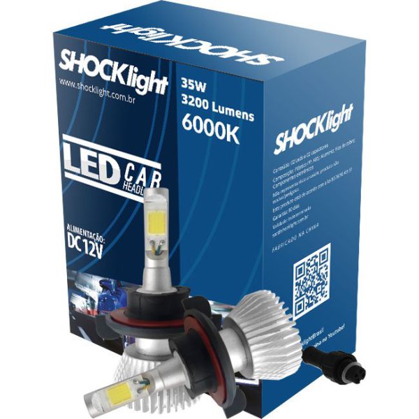 LÂMPADA SUPER LED H13 SHOCKLIGHT