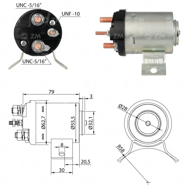 ZM 501 AUTOMATICO DE PARTIDA AUTOTEK PERKINS